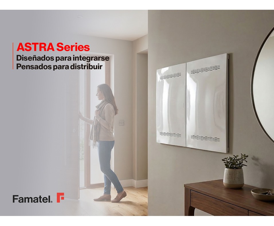 ASTRA Series – Armarios de distribución y Registros de terminación de red IP40