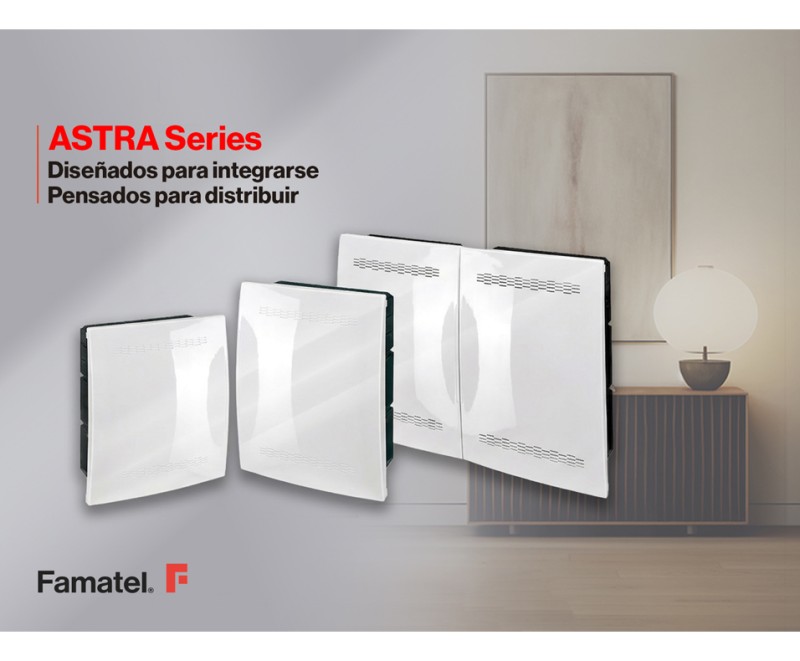 ASTRA Series – Armarios de distribución y Registros de terminación de red IP40