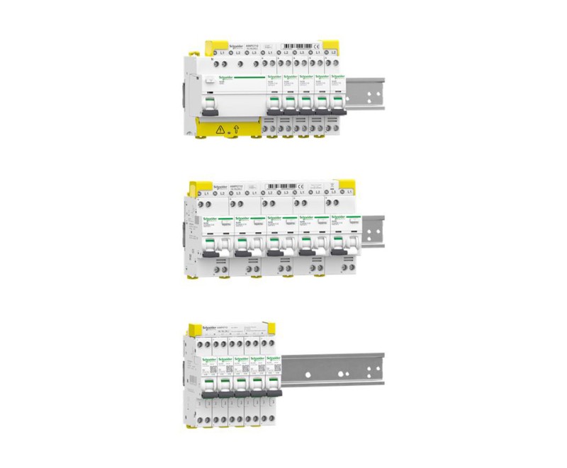 Interruptor combinado compacto Acti9 iCVm40 RCBO 18 mm