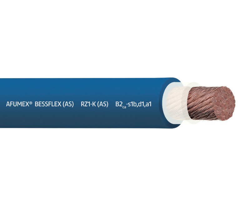 Cable AFUMEX® BESSFlex 3 kV (AS) RZ1-K (AS) B2ca-s1b,d1,a1