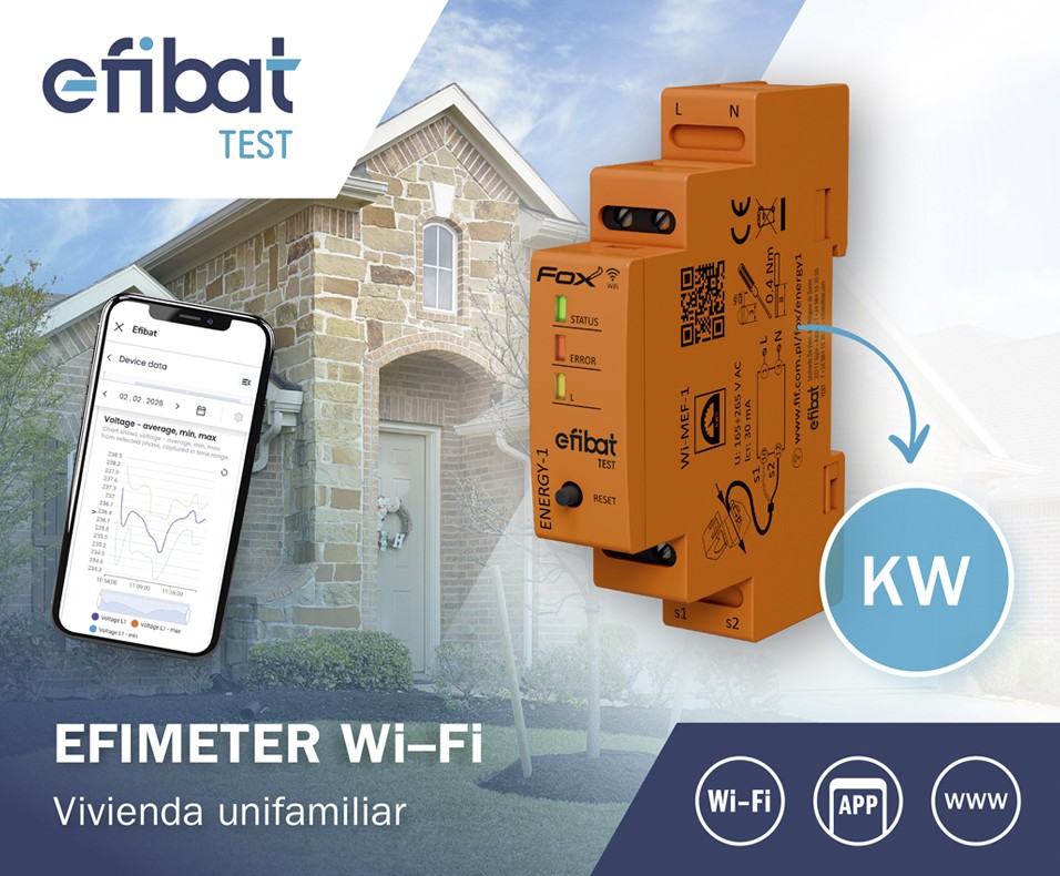 Contador EFIMETER WI-FI