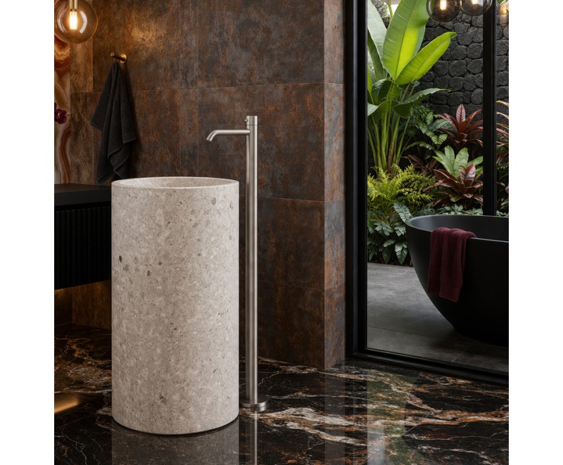 Grifo de pie para lavabo-NOX