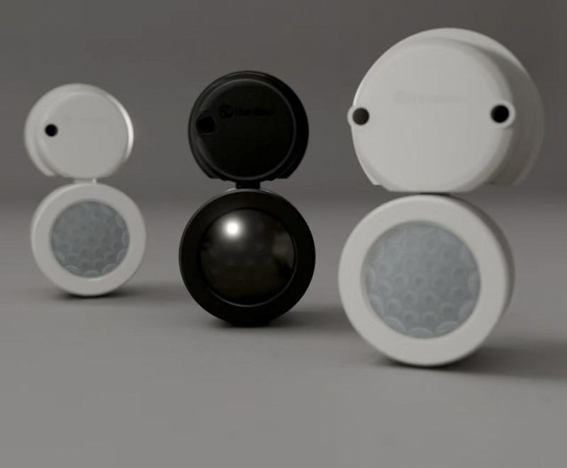 DETECTOR DE MOVIMIENTO ORIENTABLE PARA INTERIORES