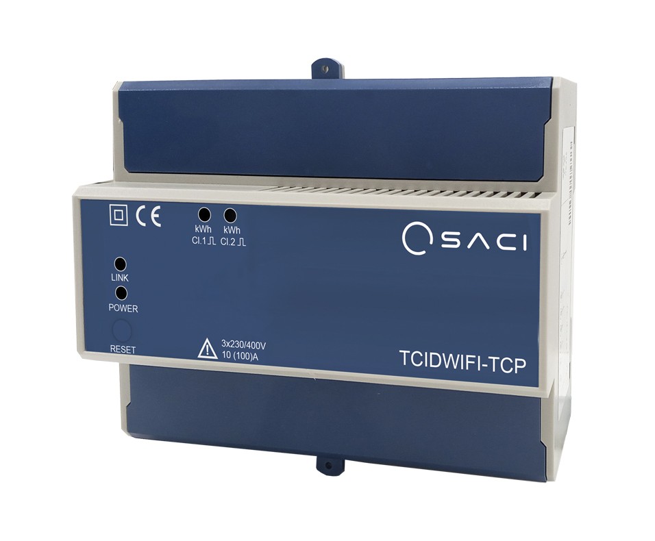 TCIDWIFI-TCP. Contador trifásico con comunicación Wifi