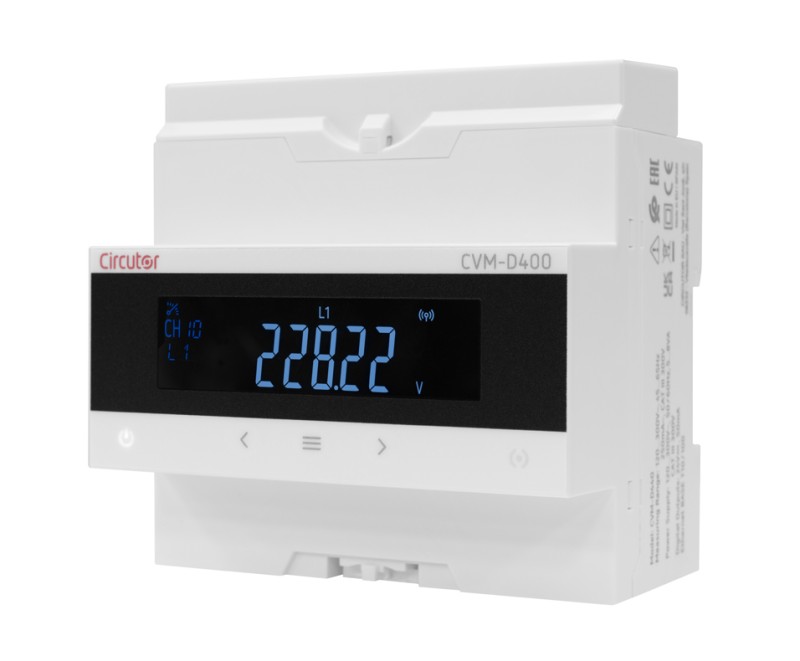 Analizador de redes multicanal CVM-D400