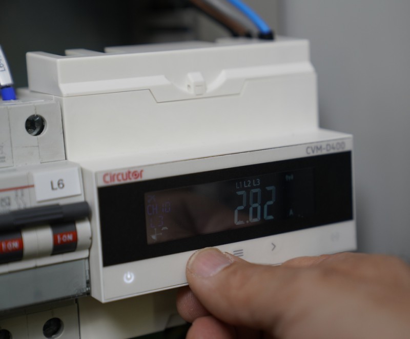 Analizador de redes multicanal CVM-D400